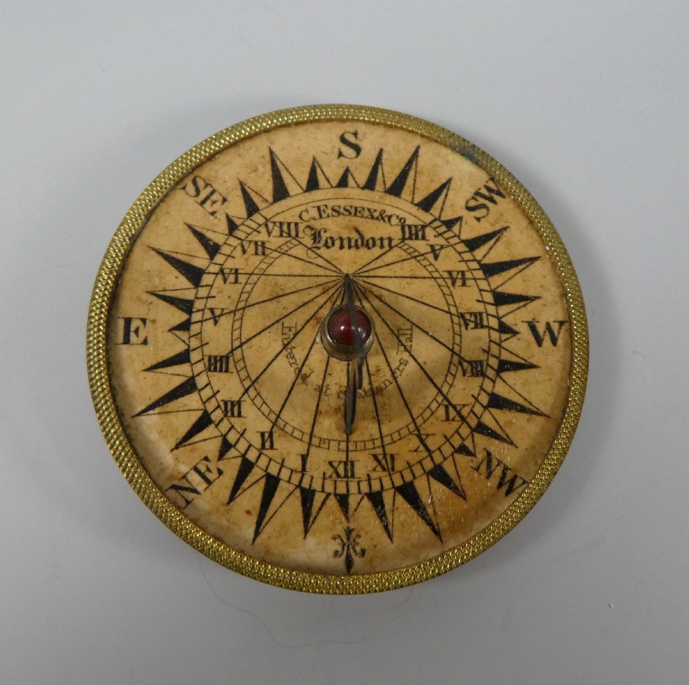 Ivory compass & sundia, Charles Essex, London, c. 1825. View III
