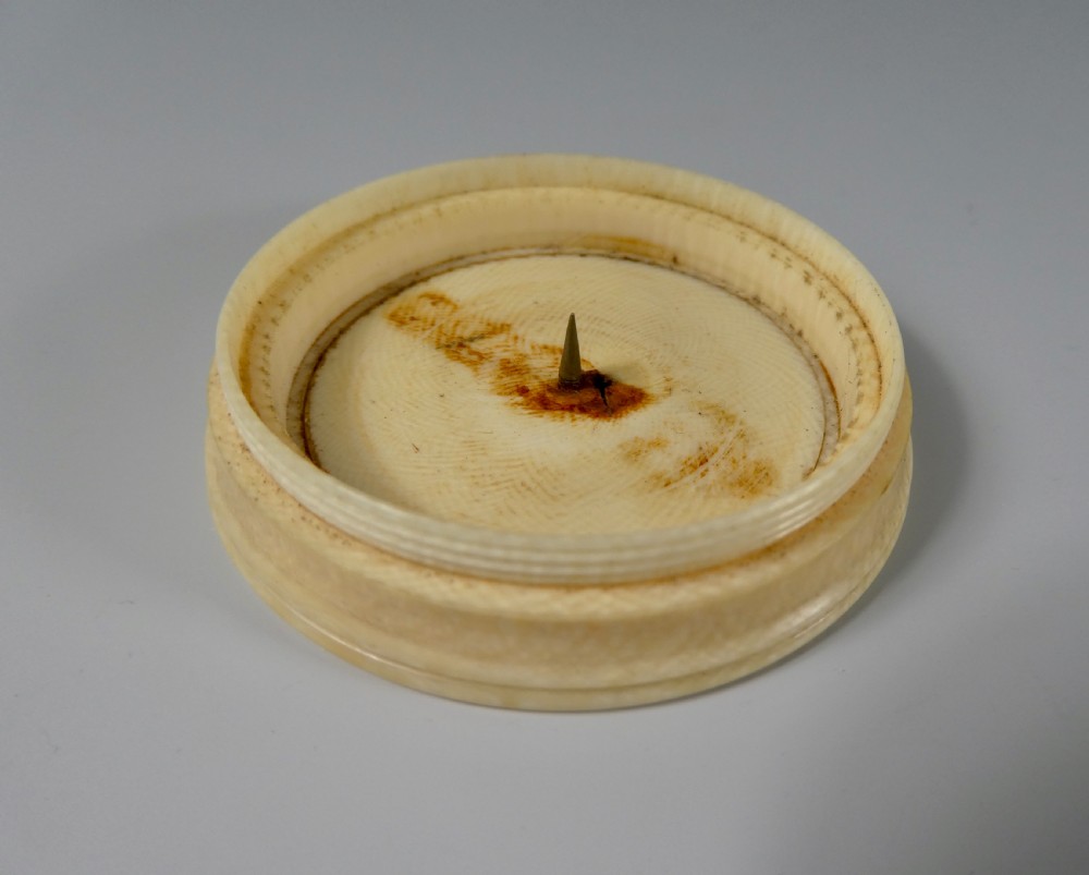 Ivory compass & sundia, Charles Essex, London, c. 1825. View IV