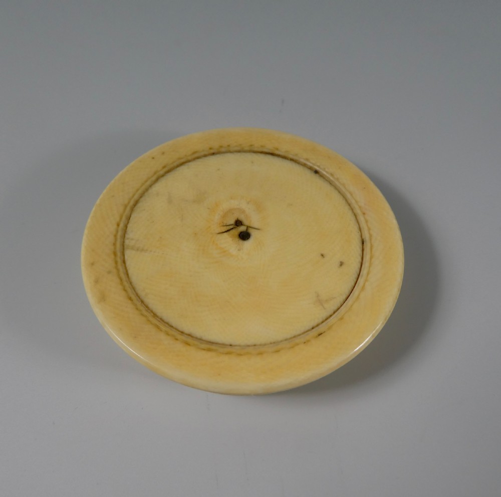 Ivory compass & sundia, Charles Essex, London, c. 1825. View X
