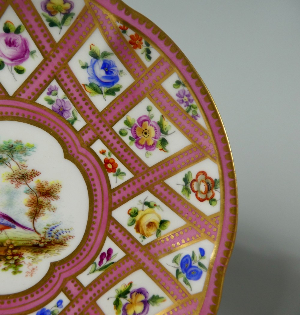 Coalport porcelain cup and saucer, c. 1845 View IV