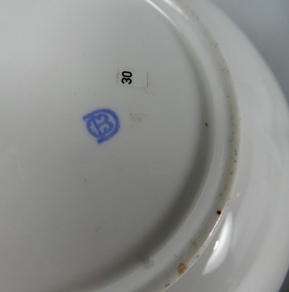 Coalport porcelain cup and saucer, c. 1845 View VI
