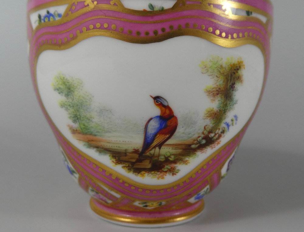Coalport porcelain cup and saucer, c. 1845 View X