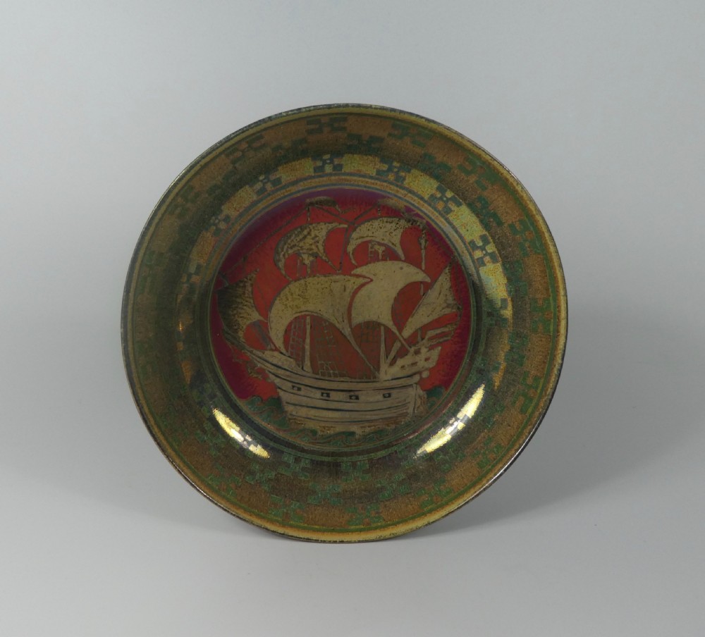 Pilkingtons Lancastrian bowl. William S. Mycock, c. 1915.