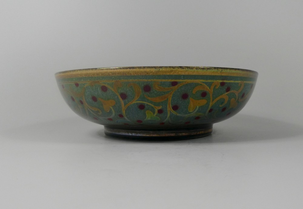 Pilkingtons Lancastrian bowl. William S. Mycock, c. 1915. View V