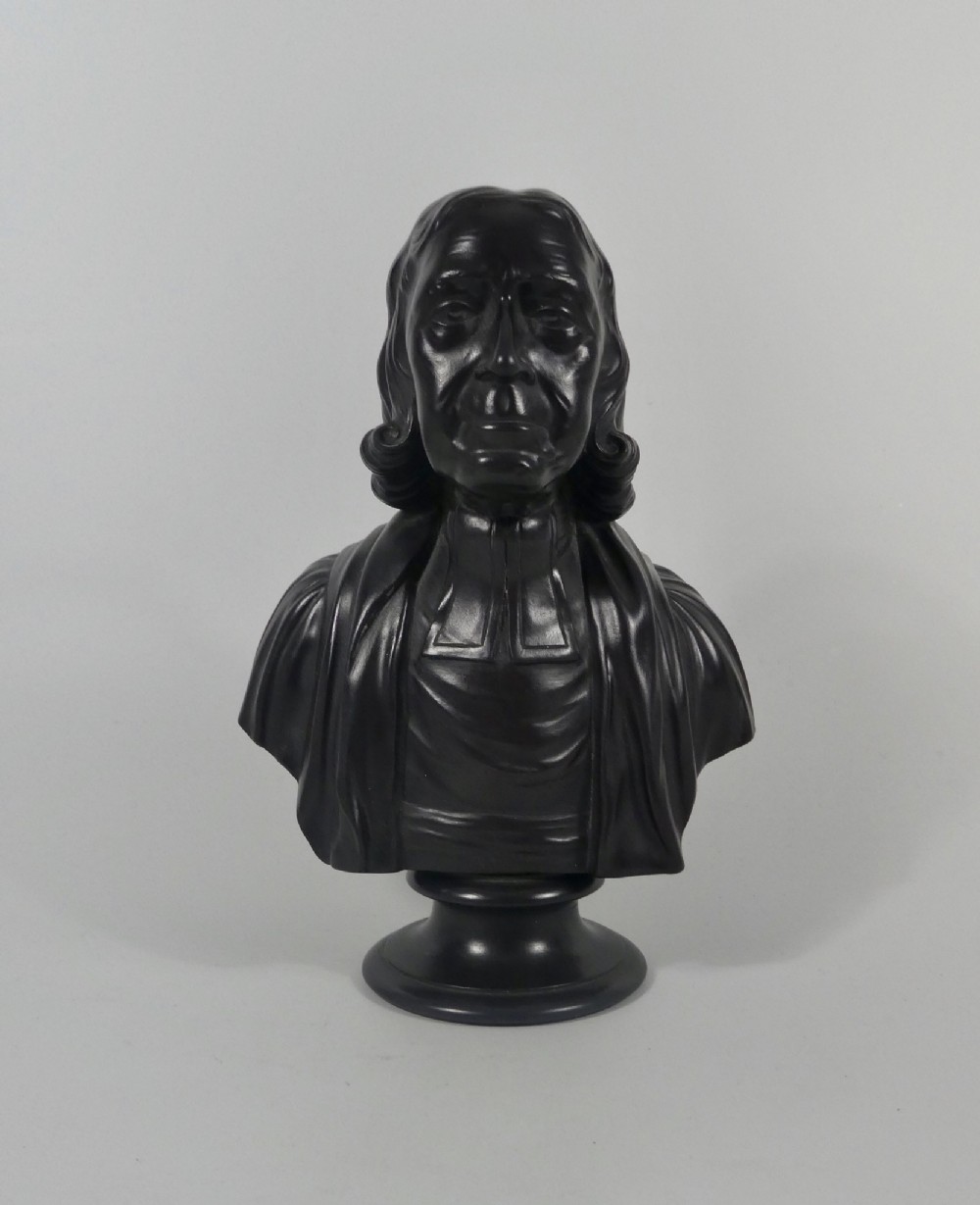 Wedgwood basalt bust of John Wesley, c. 1830.