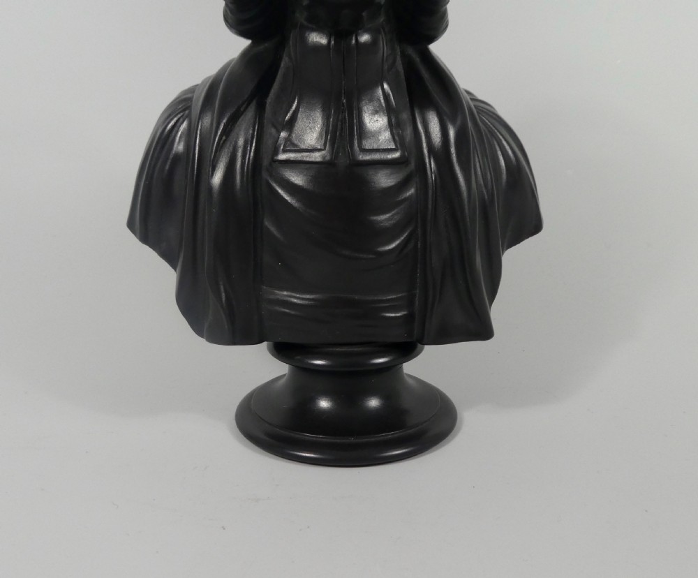 Wedgwood basalt bust of John Wesley, c. 1830. View IV