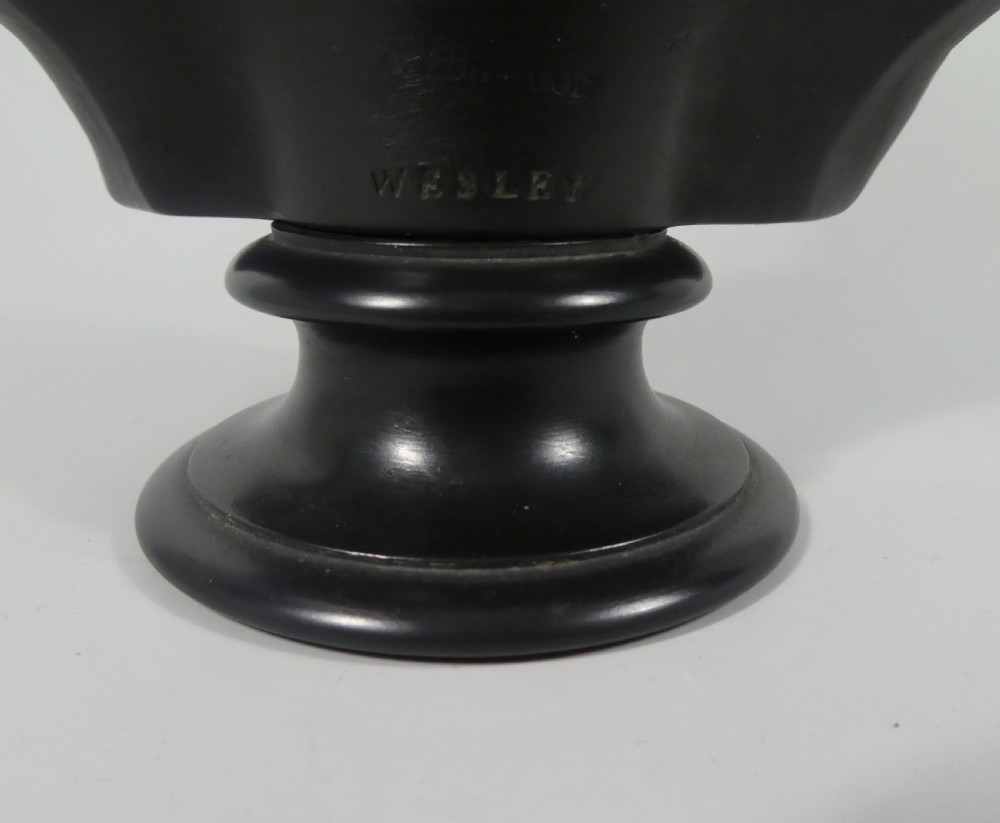 Wedgwood basalt bust of John Wesley, c. 1830. View XI