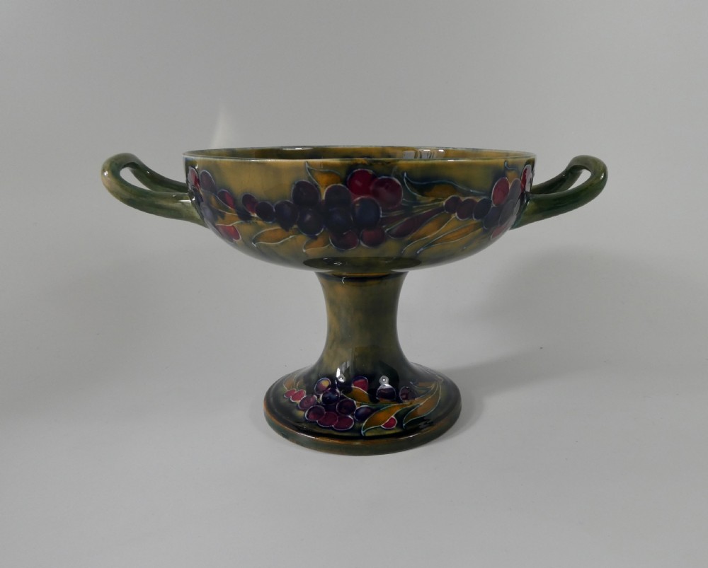 Moorcroft ‘Ochre Pomegranite’ bowl, c. 1915. View II