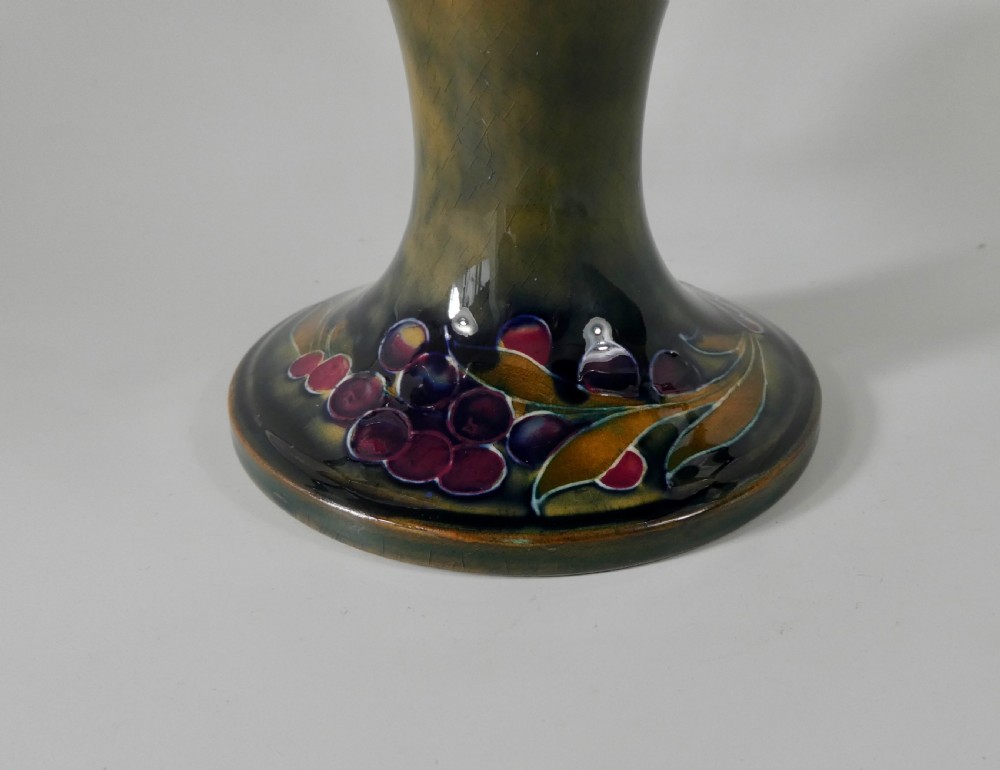 Moorcroft ‘Ochre Pomegranite’ bowl, c. 1915. View III
