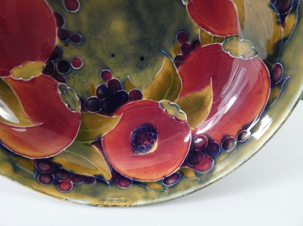 Moorcroft ‘Ochre Pomegranite’ bowl, c. 1915. View V