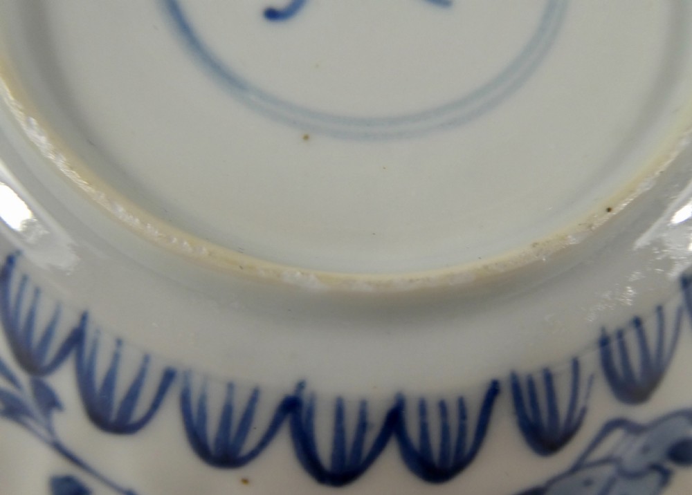 Chinese porcelain dish. Kangxi Period 1662-1722. View VI