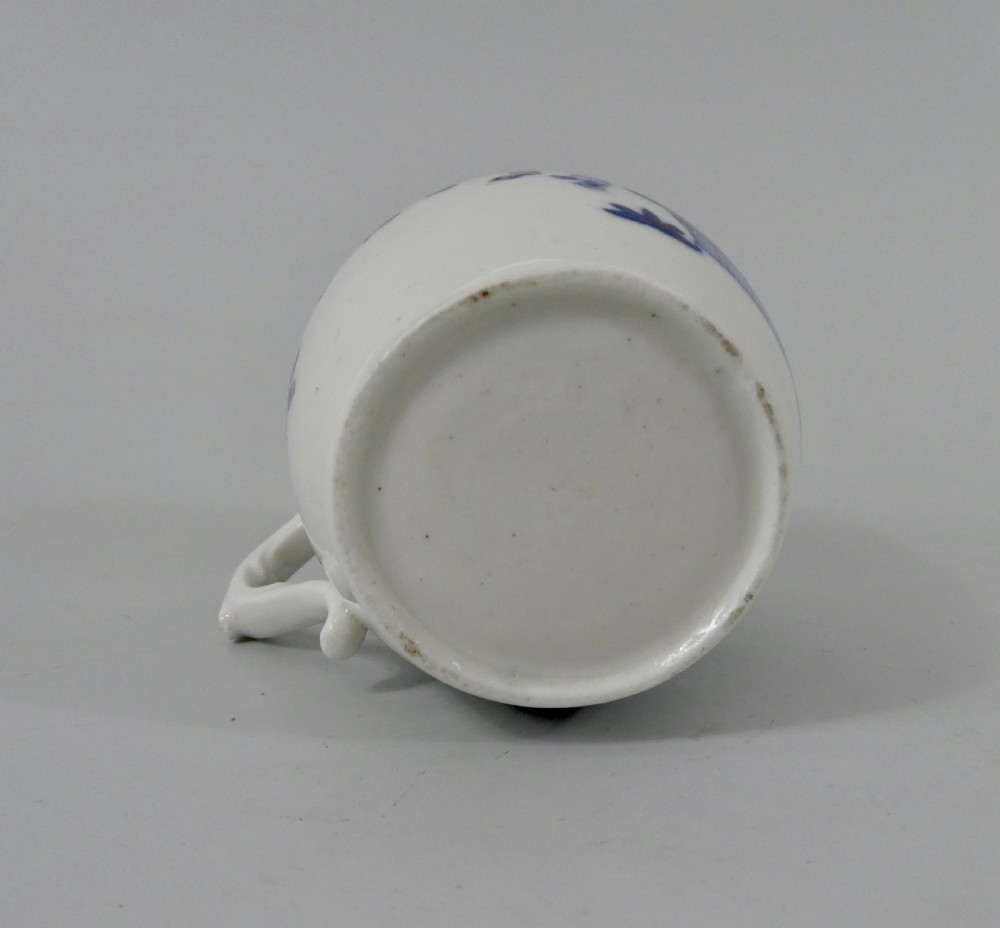 Tournai porcelain mustard pot and cover, c. 1770. View XI