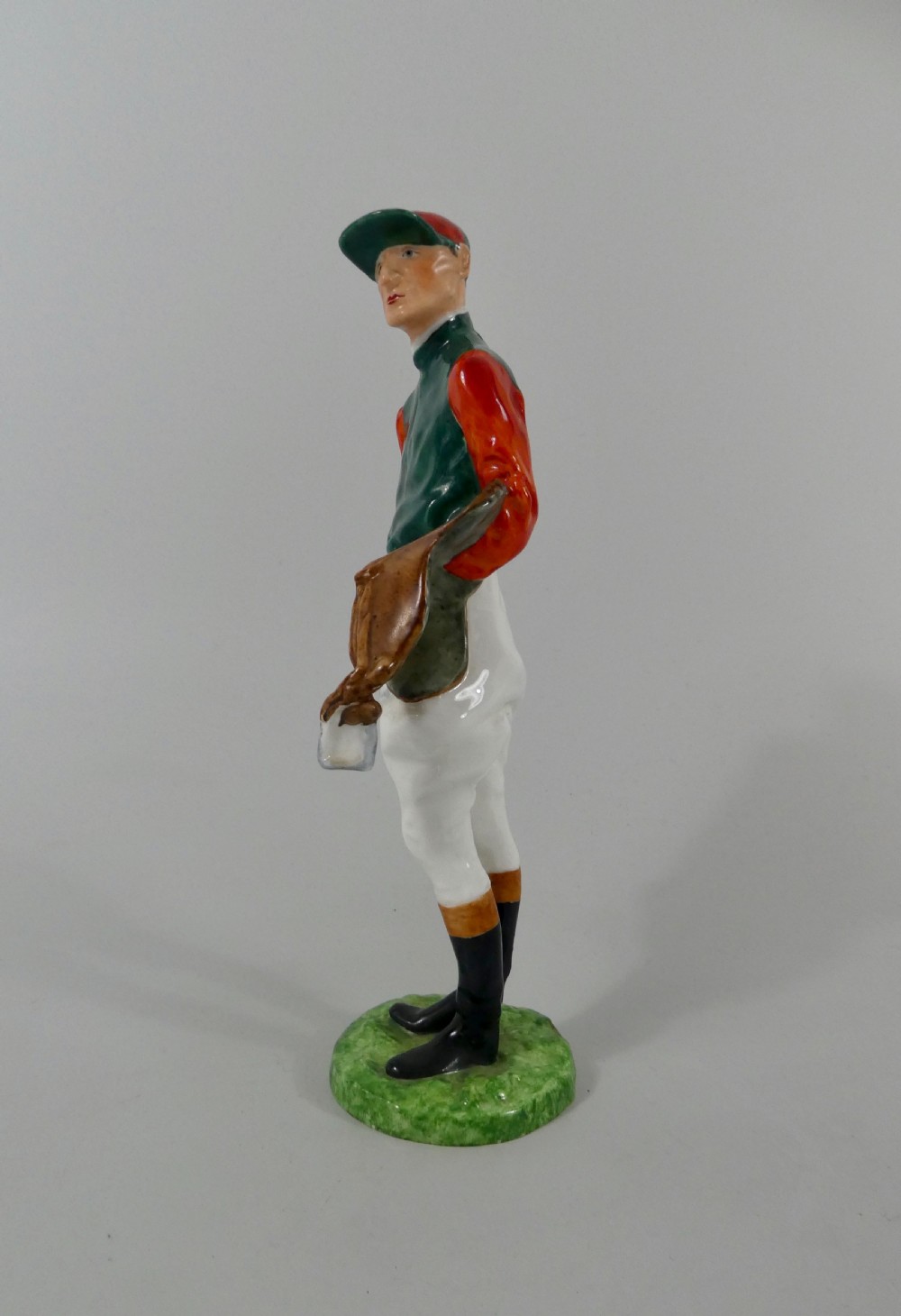 Royal Crown Derby porcelain jockey, dated 1933. View III
