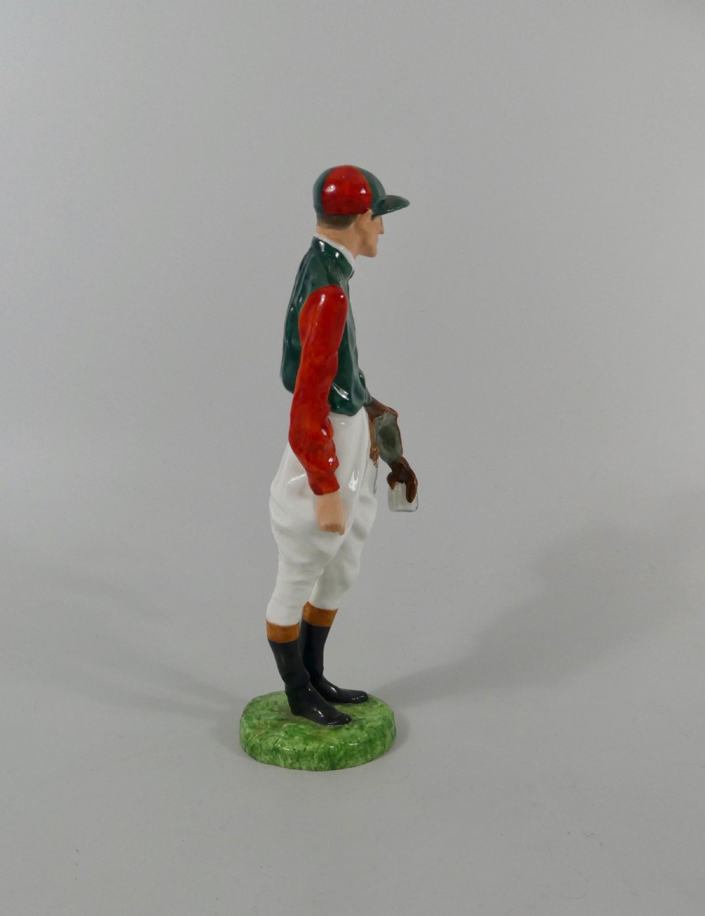 Royal Crown Derby porcelain jockey, dated 1933. View VI