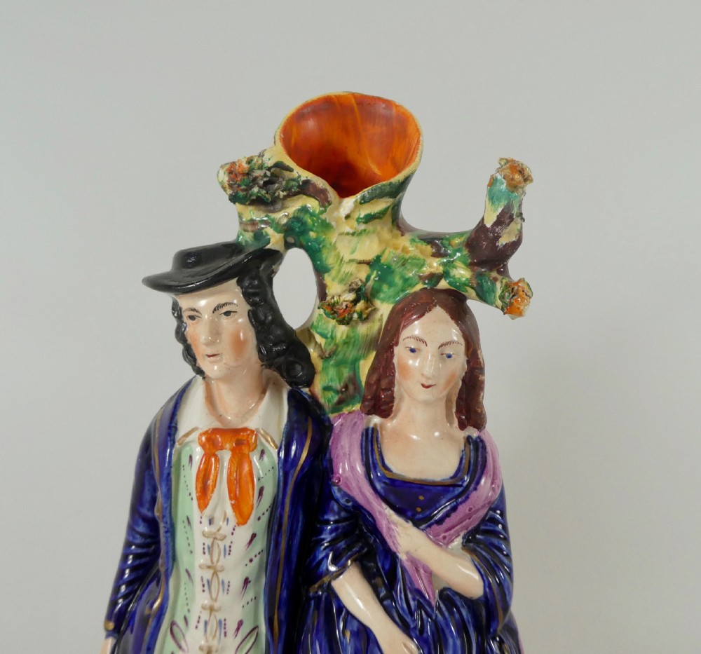 Staffordshire ‘Welsh Shepherds’, c. 1860. View II