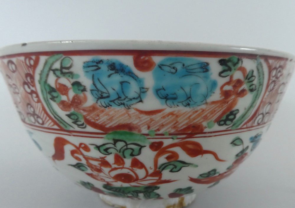 Chinese Swatow porcelain bowl, c.1600. Ming Dynasty. View II