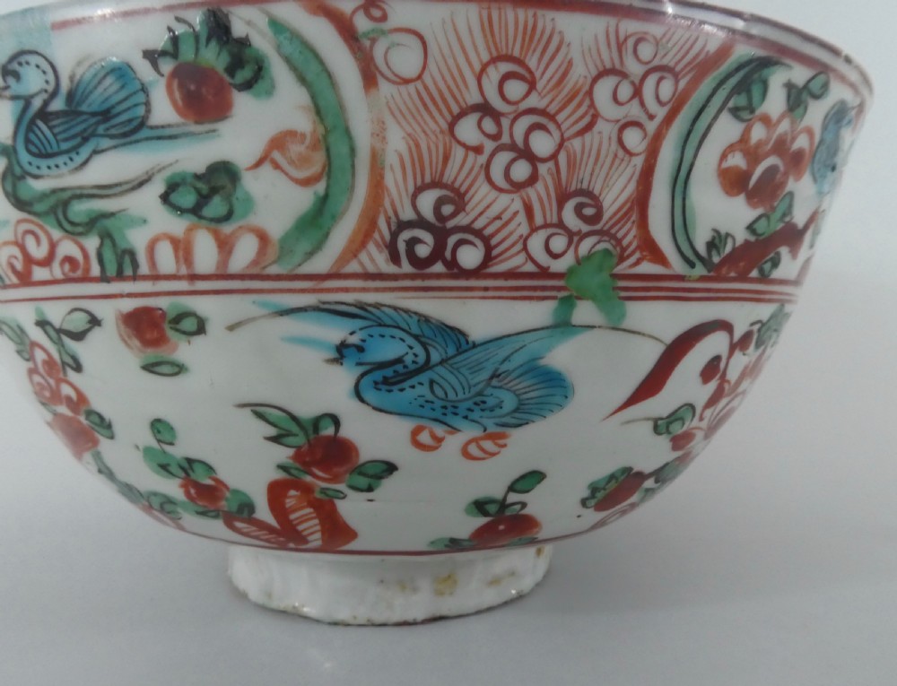 Chinese Swatow porcelain bowl, c.1600. Ming Dynasty. View V