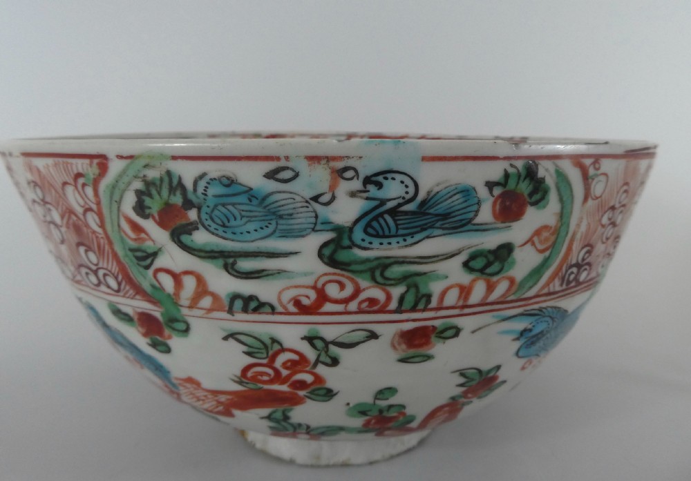 Chinese Swatow porcelain bowl, c.1600. Ming Dynasty. View VI
