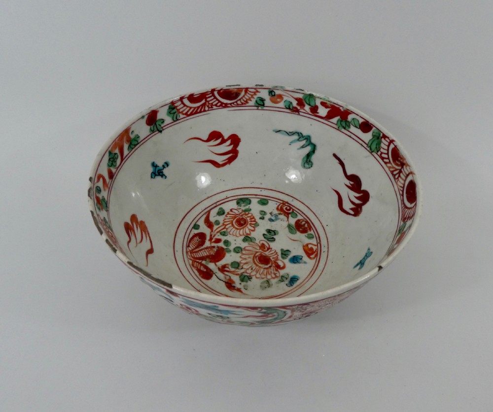 Chinese Swatow porcelain bowl, c.1600. Ming Dynasty. View XI