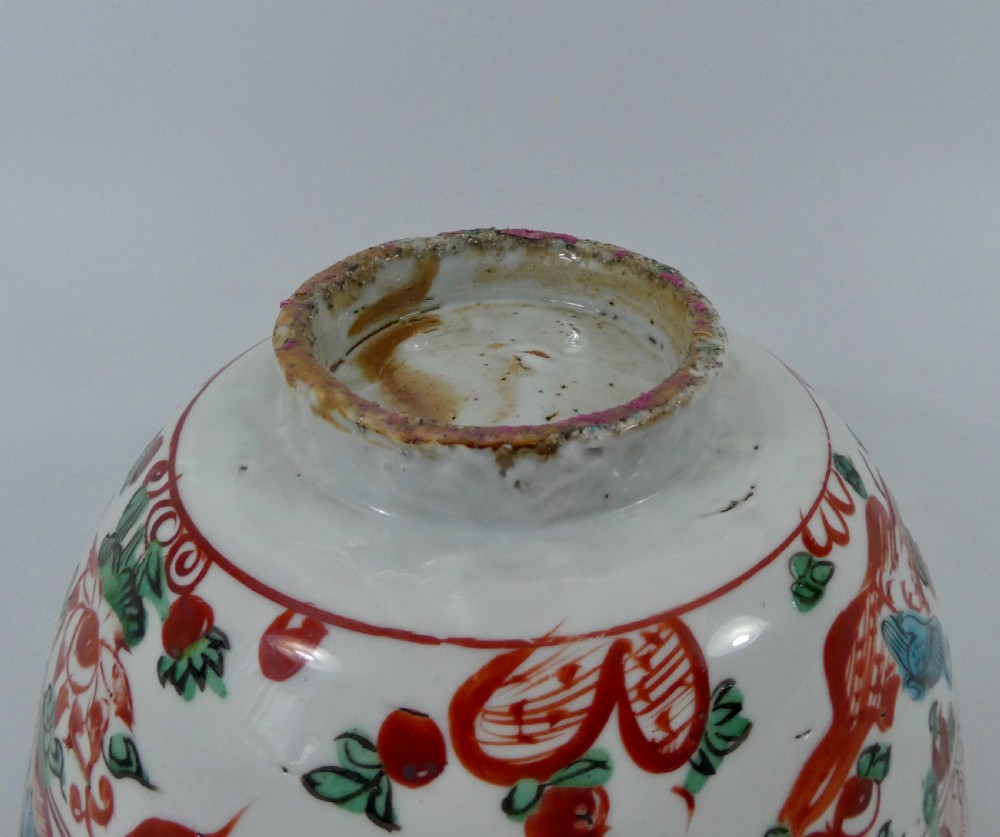 Chinese Swatow porcelain bowl, c.1600. Ming Dynasty. View XVII
