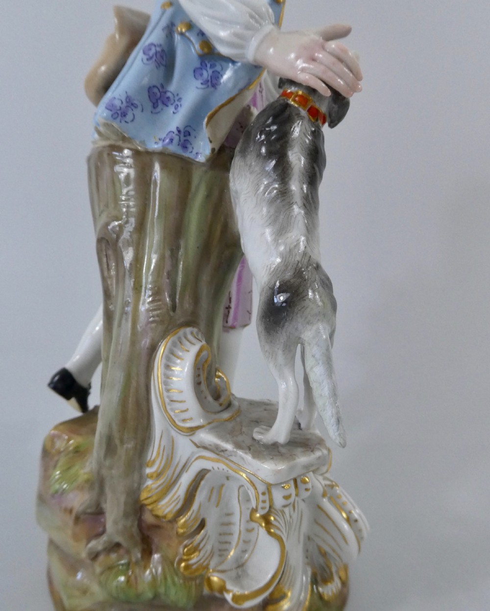 Pair Meissen porcelain figures, c. 1870. View XI