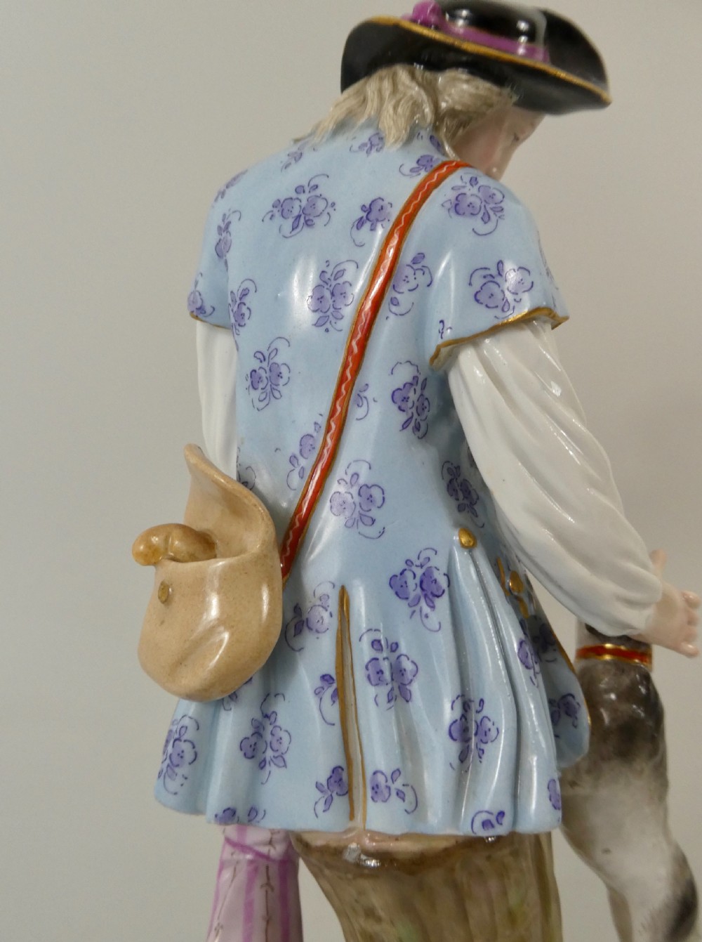 Pair Meissen porcelain figures, c. 1870. View XIII
