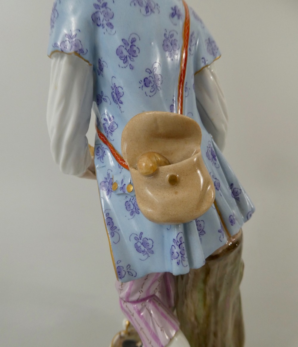 Pair Meissen porcelain figures, c. 1870. View XIV