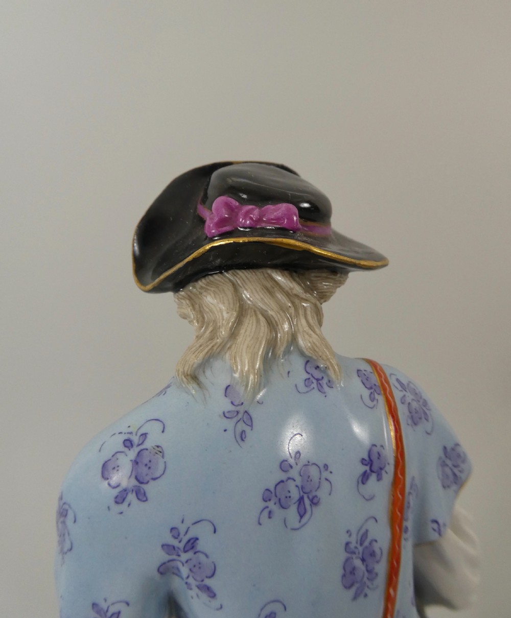 Pair Meissen porcelain figures, c. 1870. View XV