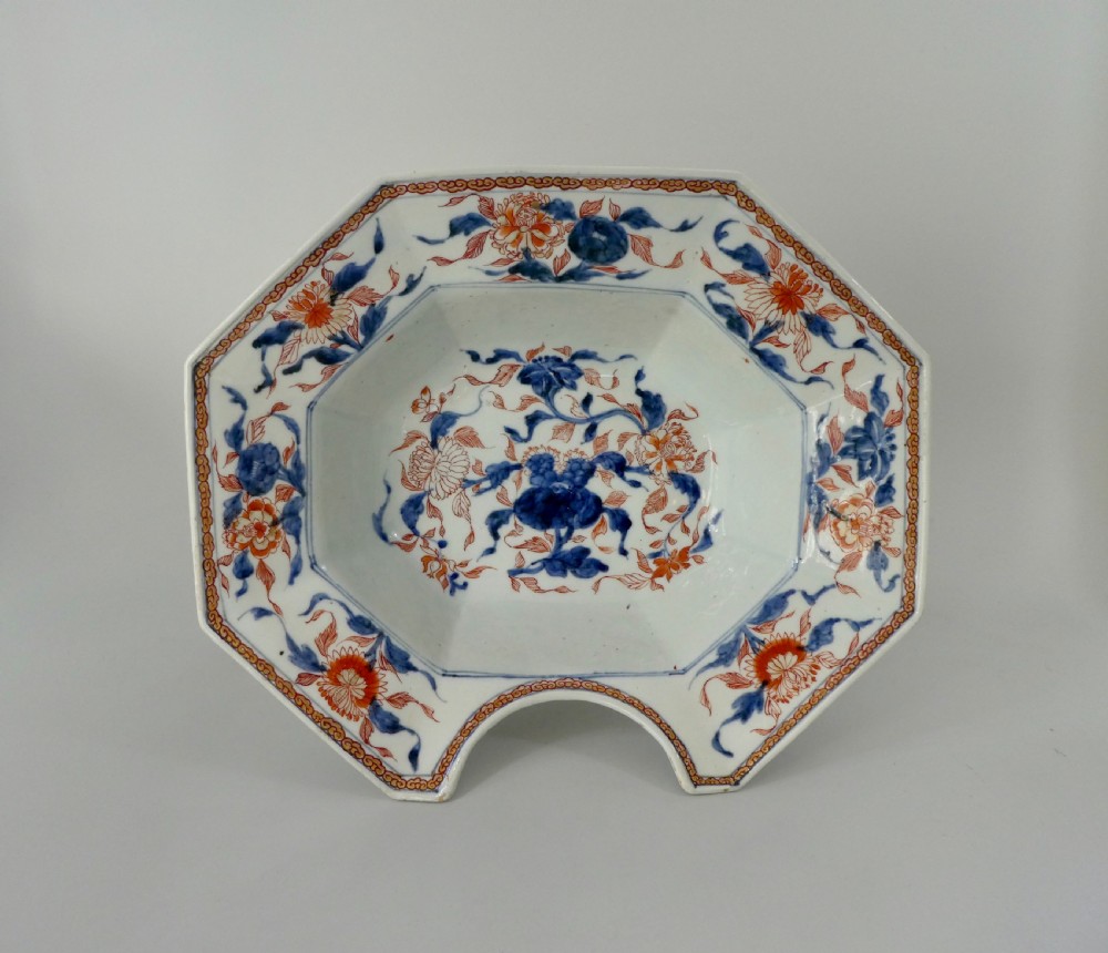Chinese Imari, ‘Barbers’ bowl, c. 1720. In perfect condition.