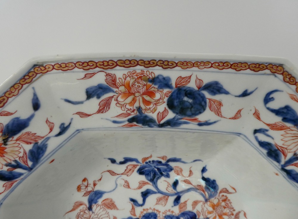 Chinese Imari, ‘Barbers’ bowl, c. 1720. In perfect condition. View IV