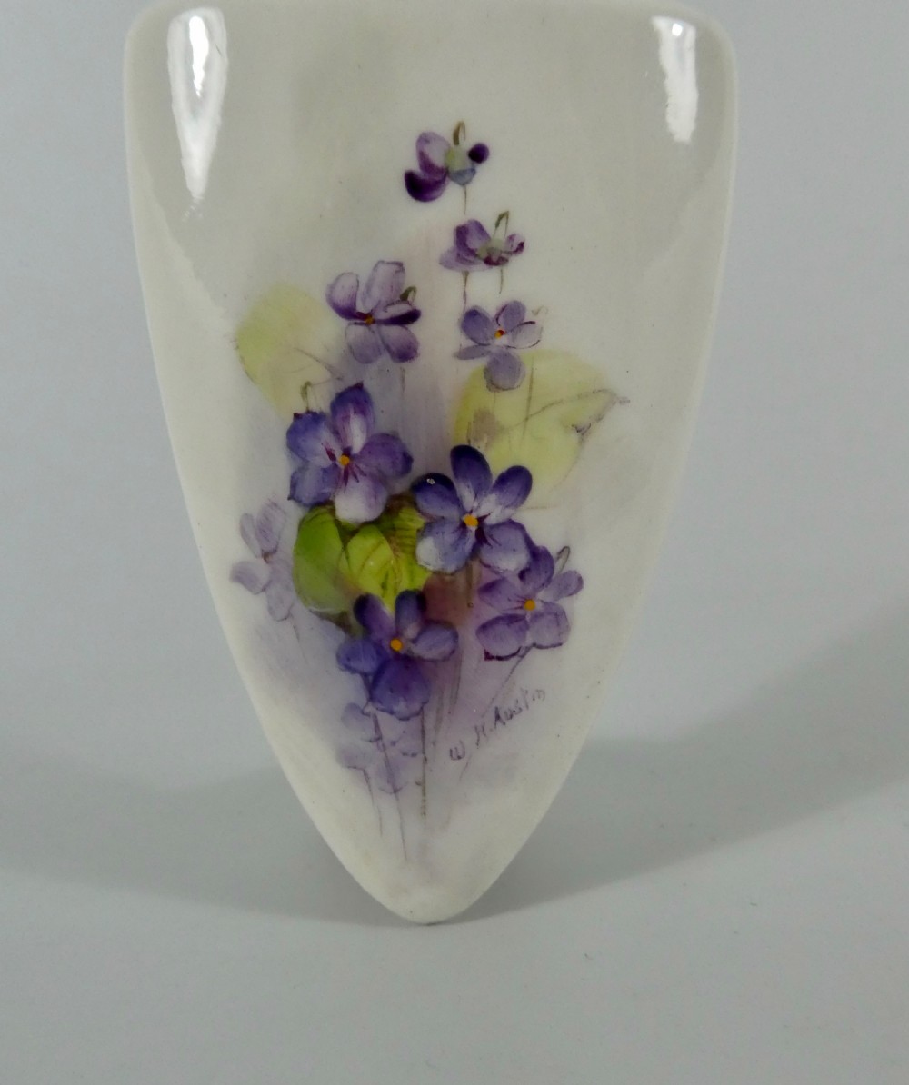 Royal Worcester scent bottle. W.H. Austin, c. 1915. View II