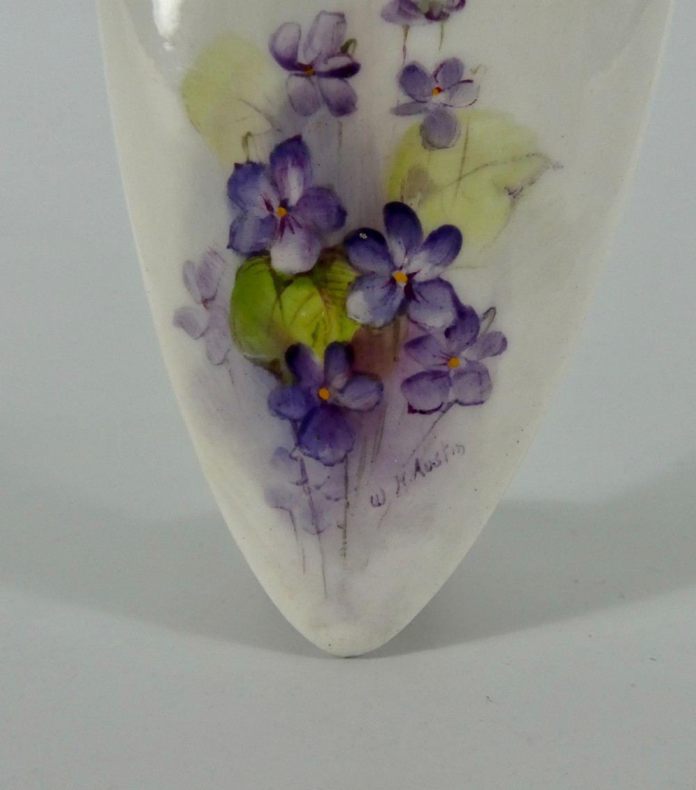 Royal Worcester scent bottle. W.H. Austin, c. 1915. View IV