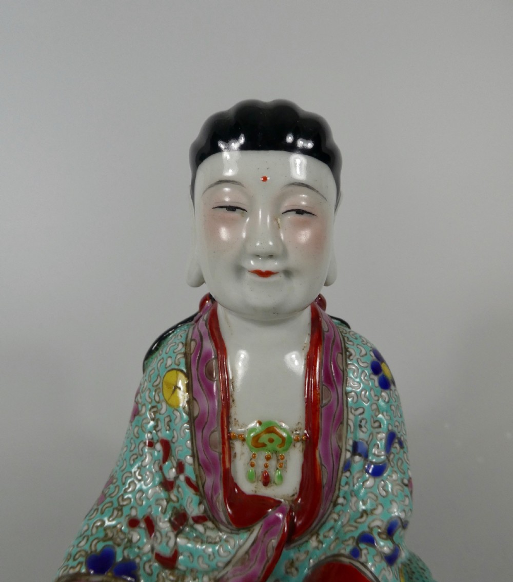 Chinese porcelain figure. Guanyin, Republic Period. View II