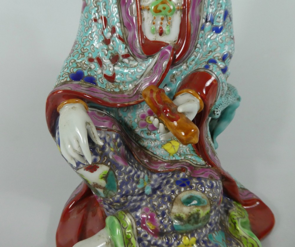 Chinese porcelain figure. Guanyin, Republic Period. View III
