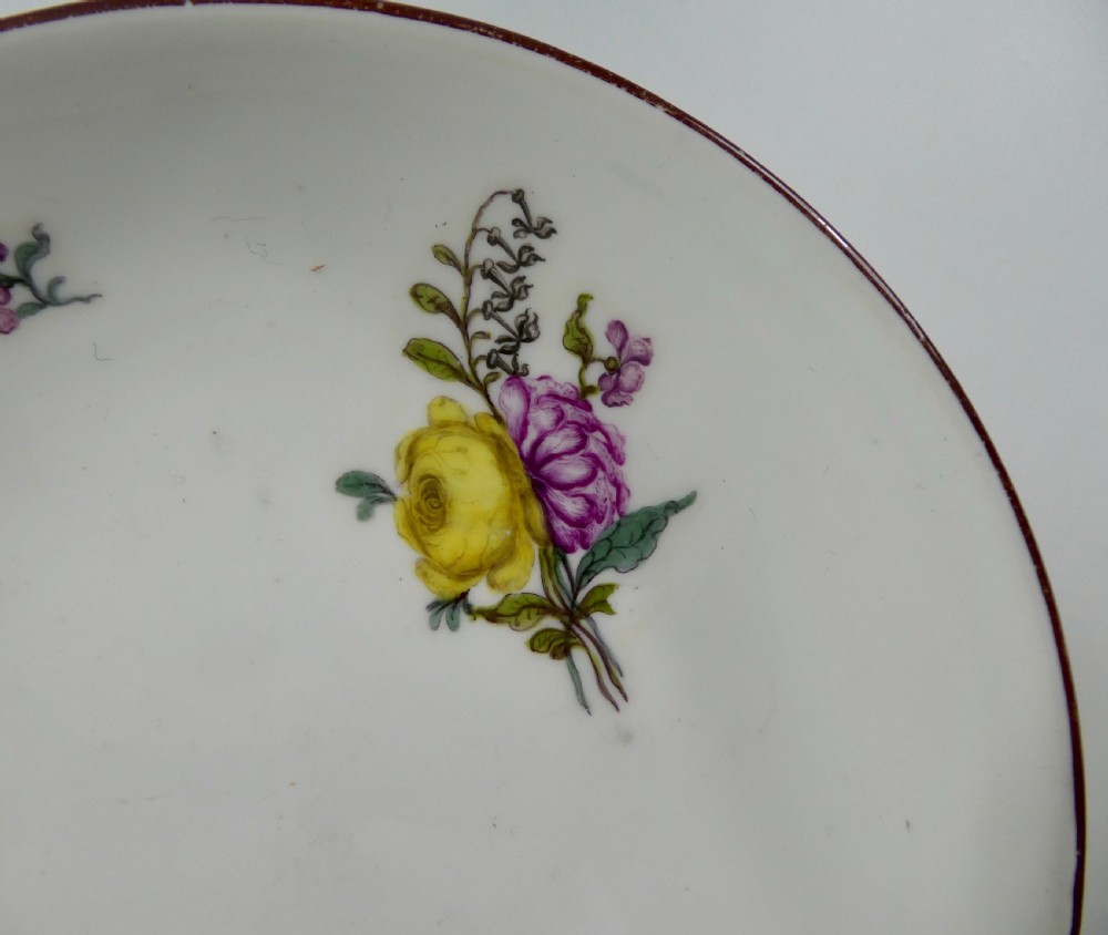 Meissen porcelain cup and saucer, c.1740. View III