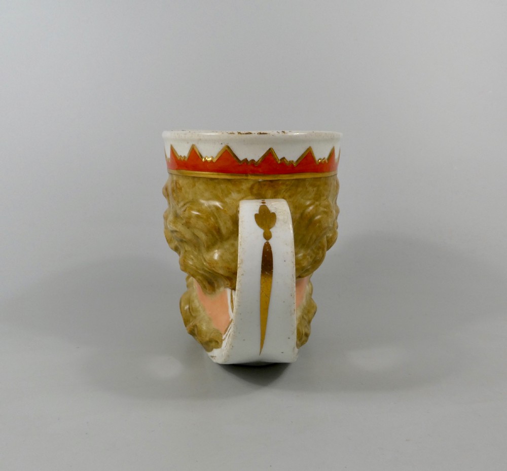 Derby porcelain ‘Neptune’ mug, c. 1810. View III