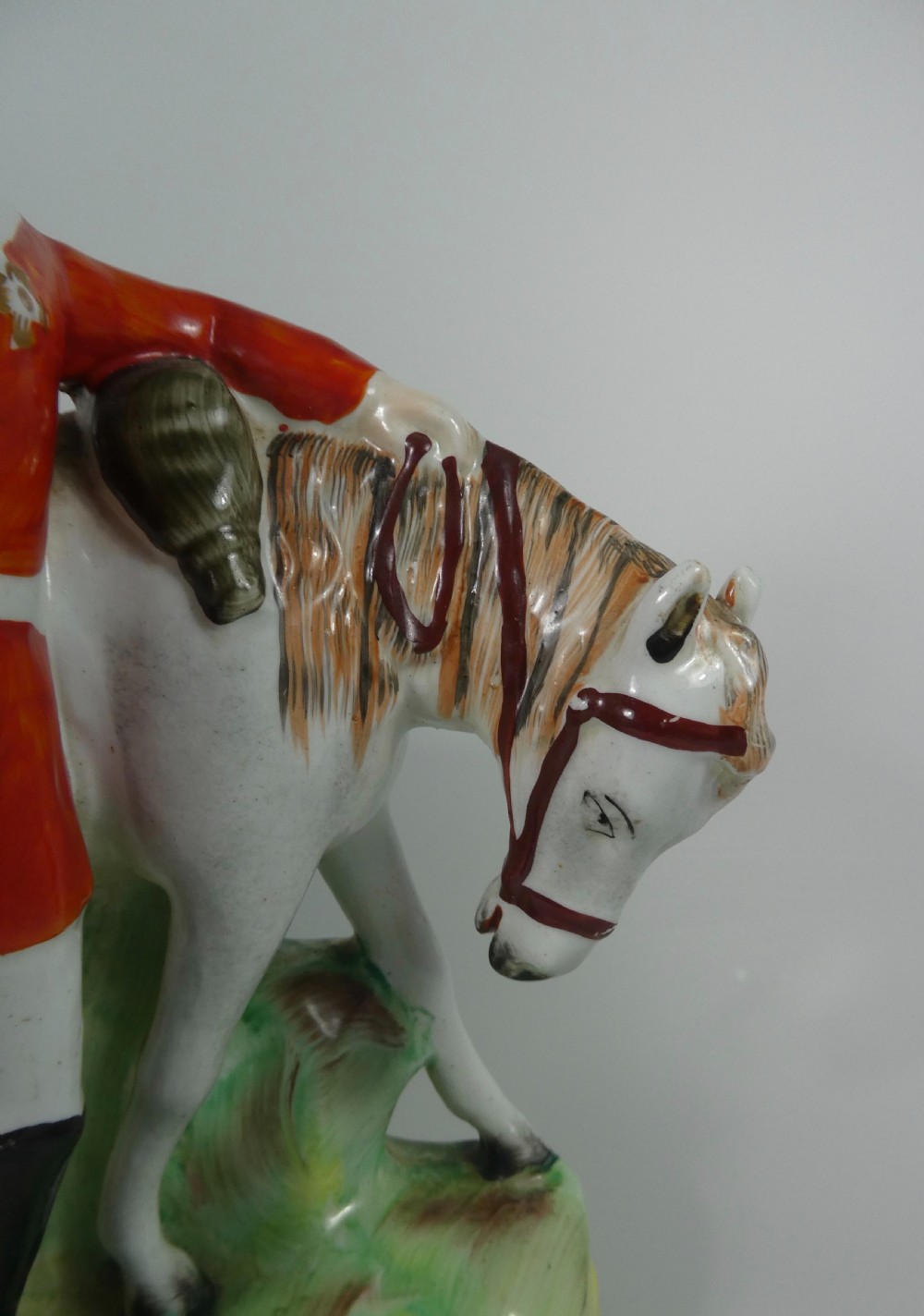 Staffordshire figure - General Napier, c. 1860. View IV
