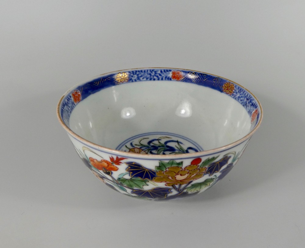 Japanese Imari bowl, Arita, c.1700. Genroku Period. View II