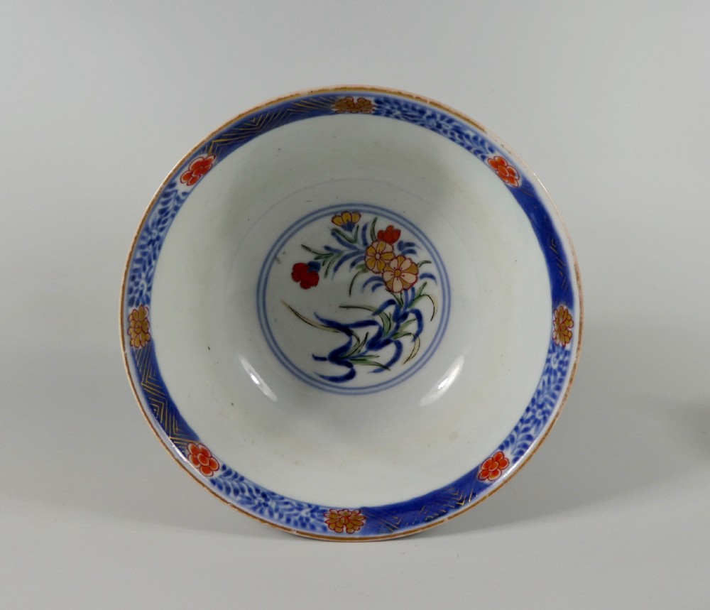Japanese Imari bowl, Arita, c.1700. Genroku Period. View VI