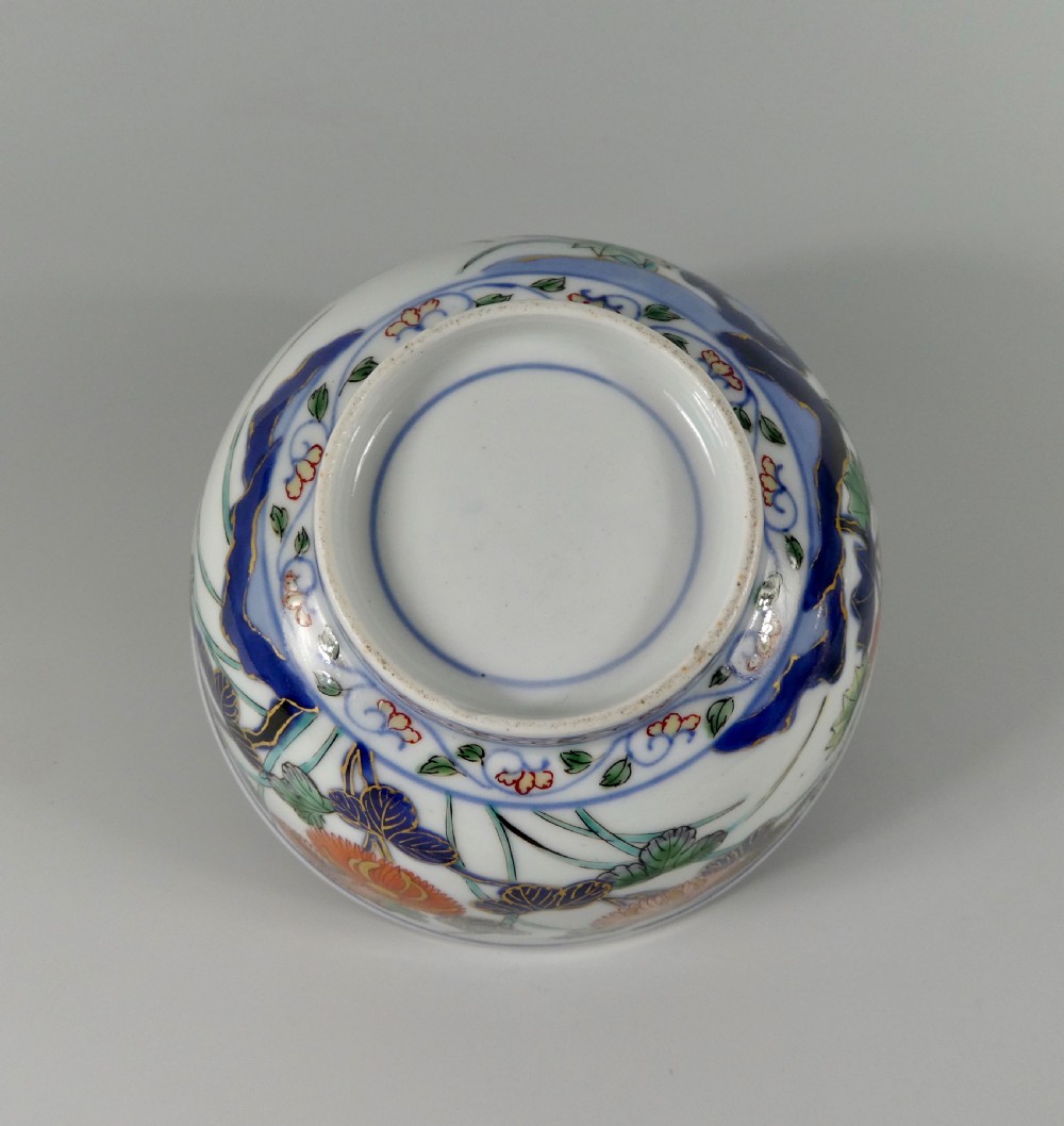 Japanese Imari bowl, Arita, c.1700. Genroku Period. View VIII