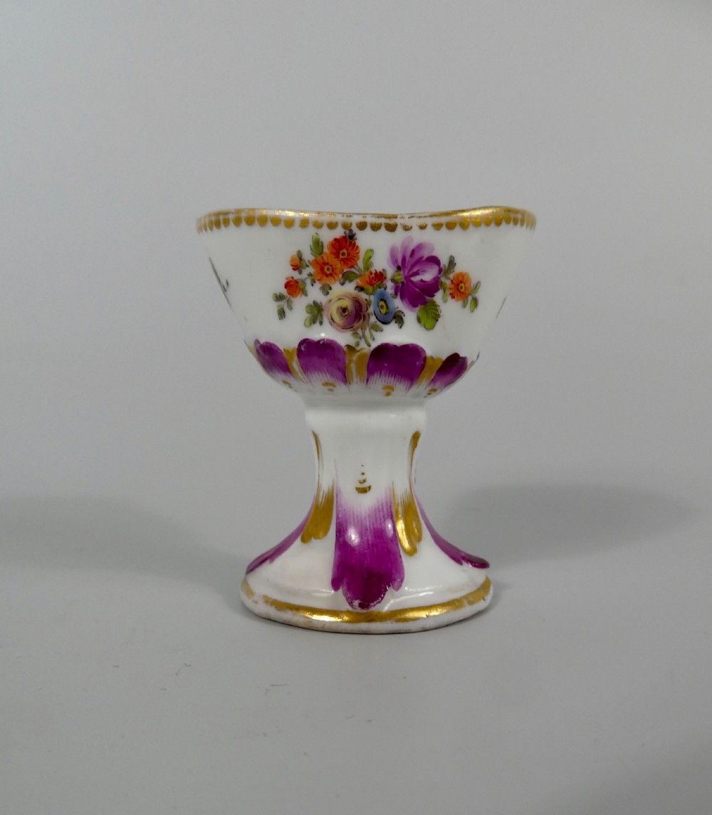 Rare Vienna porcelain eye bath, c. 1770