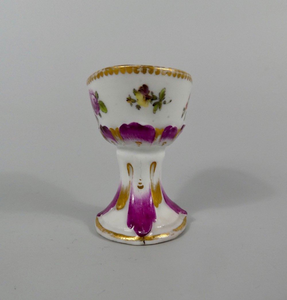 Rare Vienna porcelain eye bath, c. 1770 View II