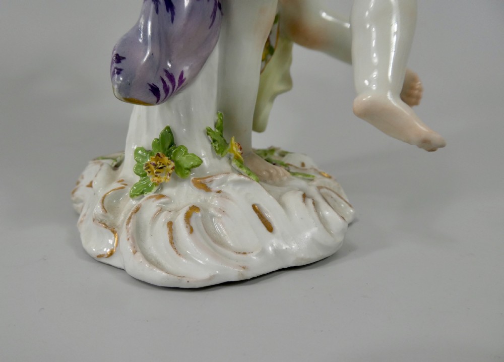 Meissen group of Dancing Putti, c. 1750. View IX