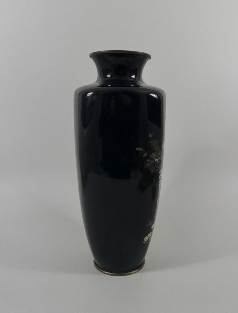 Japanese cloisonne Vase, c. 1900, Meiji Period. View V