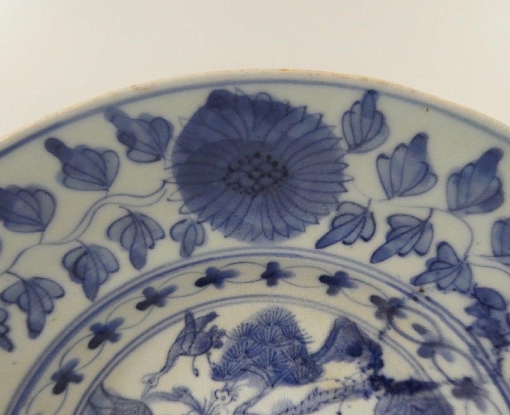 Chinese ‘Swatow’ porcelain dish, c. 1600. Ming Dynasty. View III