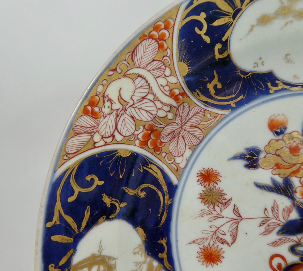 Japanese Imari charger, Arita, c. 1700. Genroku Period. View V