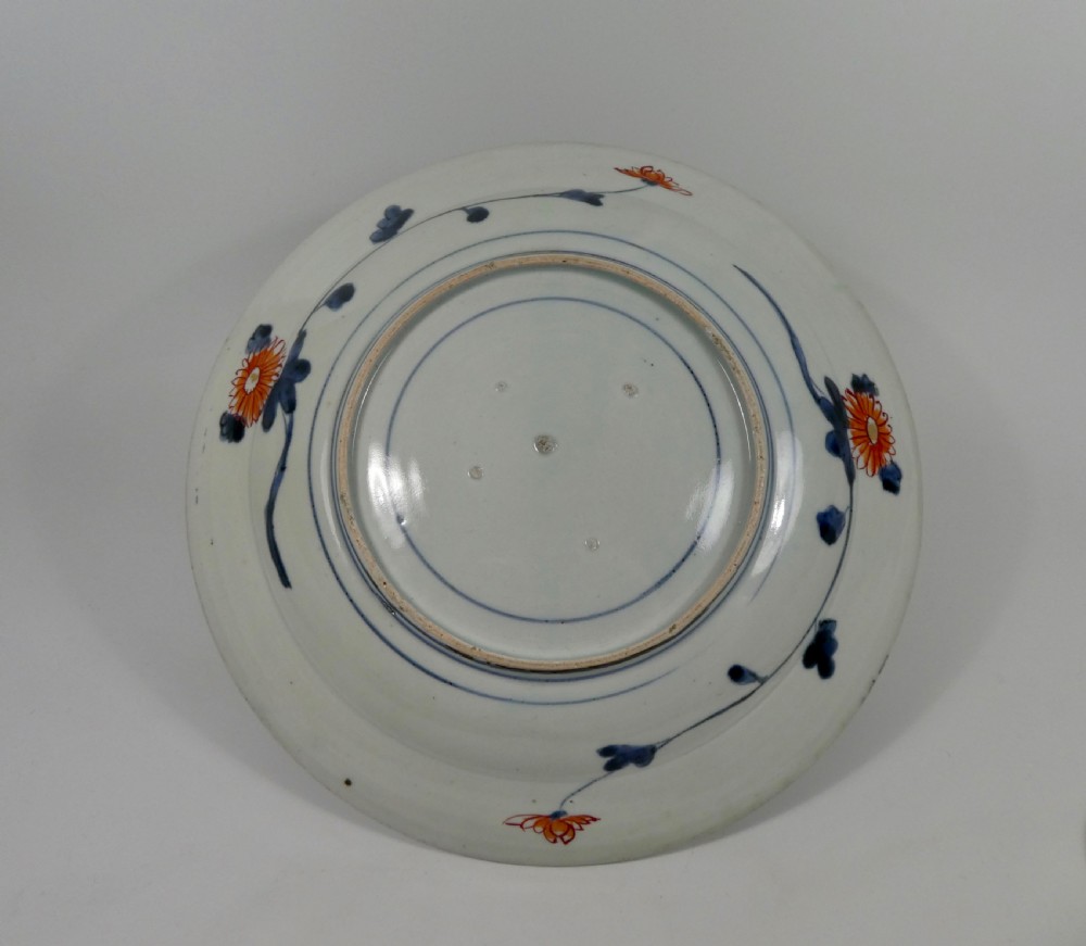 Japanese Imari charger, Arita, c. 1700. Genroku Period. View VI
