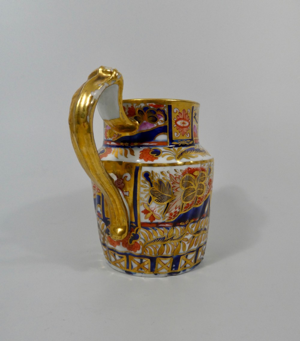 Chamberlains Worcester porcelain jug, Imari, c. 1810. View II