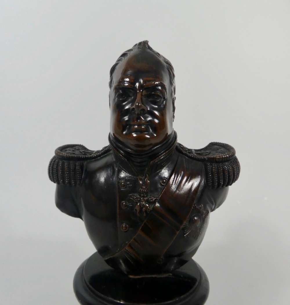 Bronze bust - William IV, c. 1830.