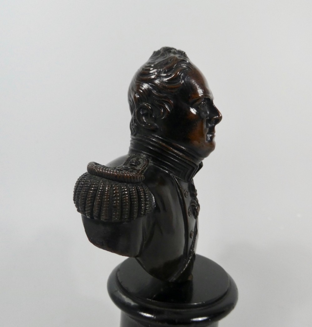 Bronze bust - William IV, c. 1830. View V